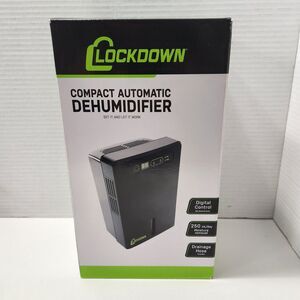 Lockdown Compact Automatic Dehumidifier 1117252 Gun Safe Vault Closet New NIB